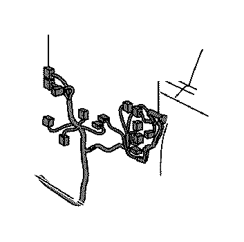View 8215250331 WIRE,  FRONT DOOR,  LEFT Full-Sized Product Image