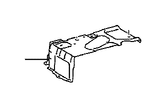 View G920L47010 COVER SUB-ASSEMBLY,  HYBRID BATTERY,  RIGHT Full-Sized Product Image
