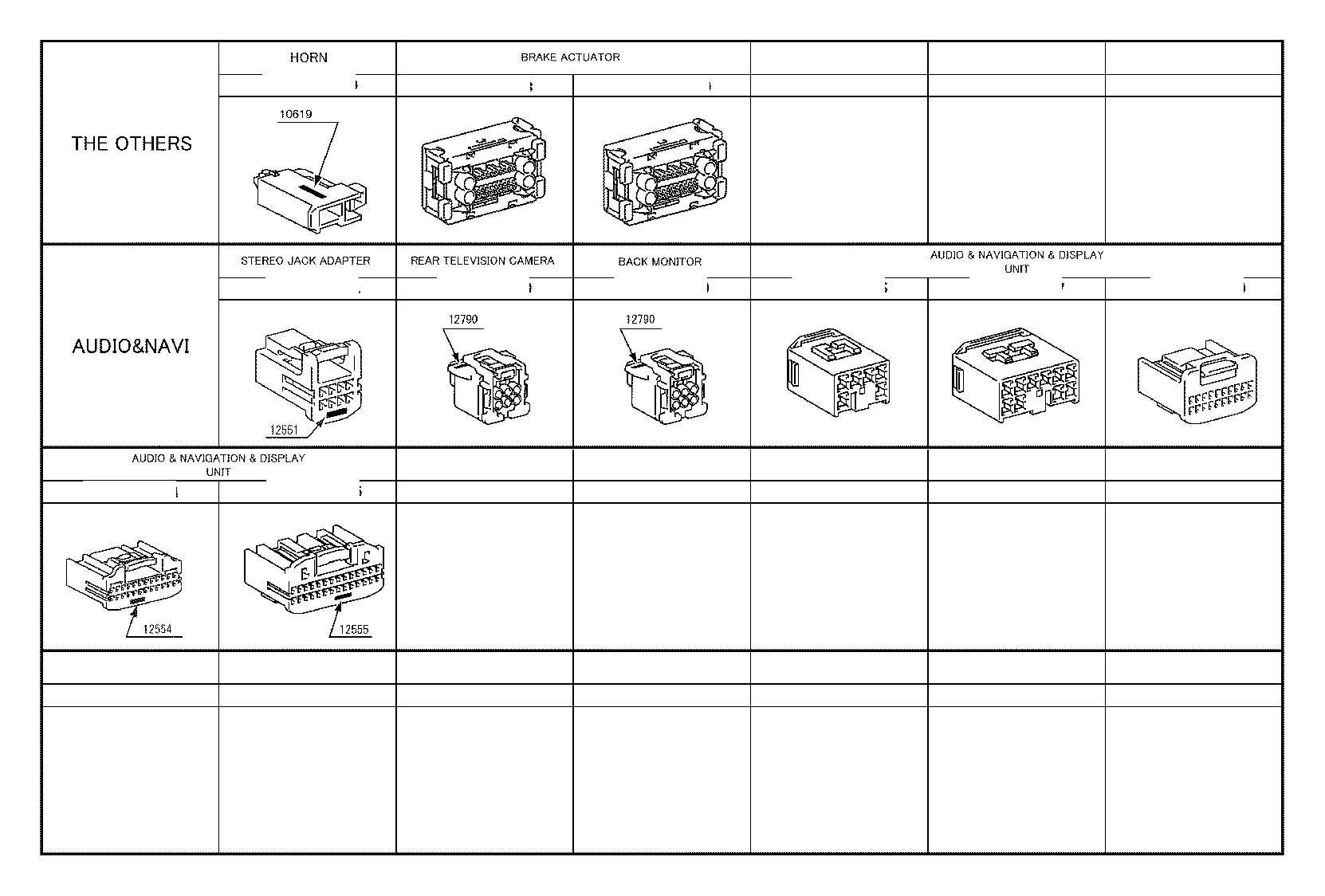 View 9098012790 HOUSING,  CONNECTOR F Full-Sized Product Image