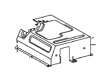 View G920Q75010 SHIELD SUB-ASSEMBLY,  HYBRID BATTERY,  NO. 1 Full-Sized Product Image