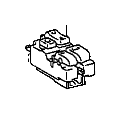 View 8482024030A0 MASTER SWITCH ASSEMBLY,  POWER WINDOW REGULATOR Full-Sized Product Image