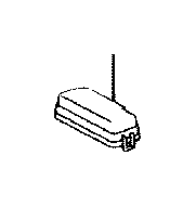 View 826720E040 Fuse and Relay Center Cover Full-Sized Product Image