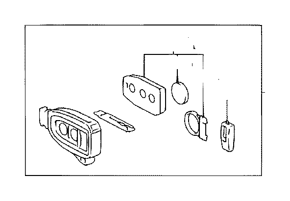 View 8999450241 TRANSMITTER,  ELECTRICAL KEY Full-Sized Product Image