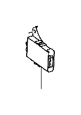 View 8911133040 Headlight Control Module Full-Sized Product Image