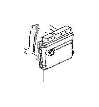 View 8966848100 Engine Control Module (ECM) Bracket Full-Sized Product Image