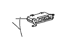 View 8971030170 Seat Heater Control Module Full-Sized Product Image