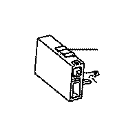 View 8981060040 Seat Belt Control Module Full-Sized Product Image