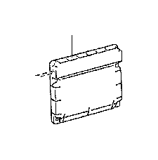 View 8966124894 Engine Control Module (ECM) Full-Sized Product Image