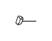 View 8492133150E1 Power Seat Switch Knob (Right) Full-Sized Product Image