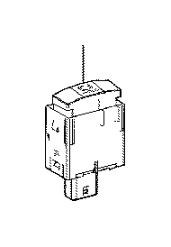 View 8439211010 Electronic Parking Brake Control Switch Full-Sized Product Image