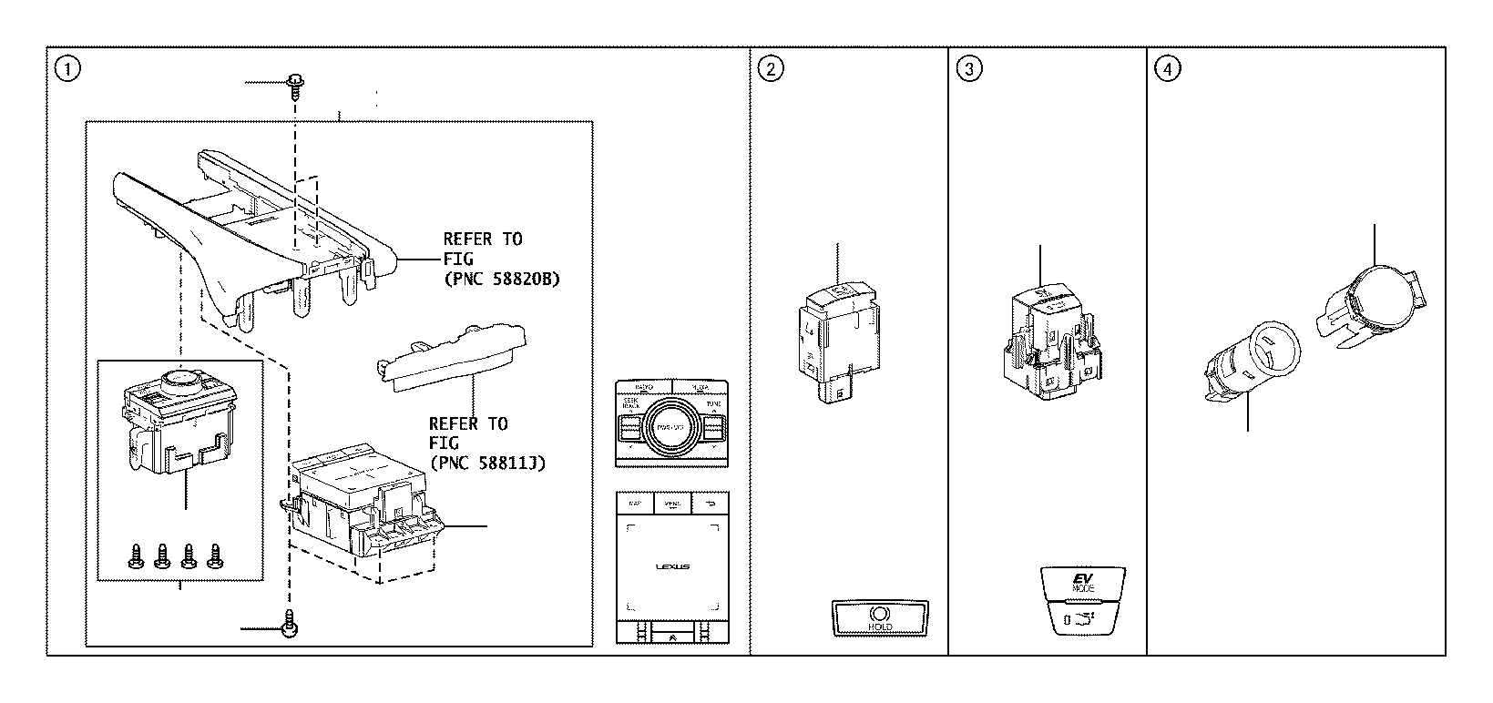 View 8617011020 Radio Knob Full-Sized Product Image