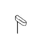 View 8492122100E0 Seat Adjustment Knob (Left) Full-Sized Product Image