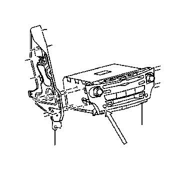 View 8621253030 Radio Bracket Full-Sized Product Image