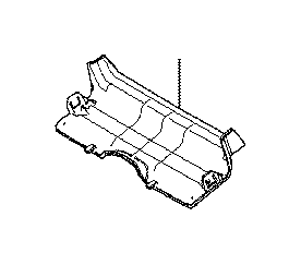 View 8646650021 Interior Rear View Mirror Cover Full-Sized Product Image