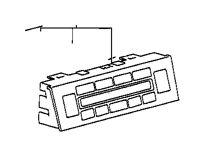 View 9001003015 BULB,  AIR CONDITIONER CONTROL Full-Sized Product Image