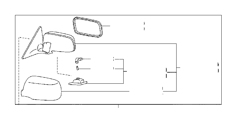 View 8791550030C0 Door Mirror Housing (Right) Full-Sized Product Image