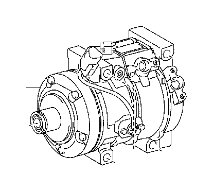 View 883206A520 A/C Compressor Full-Sized Product Image