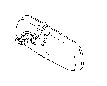 View 878100W880 Interior Rear View Mirror Full-Sized Product Image