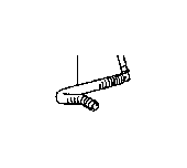 View 872010E050 Cabin Air Temperature Sensor Aspirator Tube Full-Sized Product Image