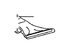 View 8721650030 Instrument Panel Air Duct (Left, Rear) Full-Sized Product Image