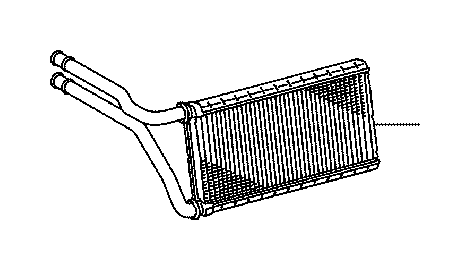 View 8710748120 HVAC Heater Core Full-Sized Product Image