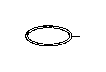 View 8712711010 HVAC Blower Motor Gasket (Lower) Full-Sized Product Image