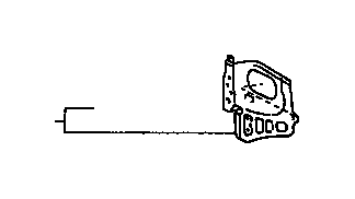 View 5327450010 BRACKET,  FRONT BUMPER ARM MOUNTING,  LEFT Full-Sized Product Image
