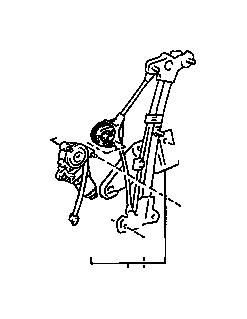 View 6980232070 Window Regulator (Left, Front) Full-Sized Product Image