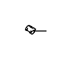 View 5356130010 Hood Latch Clip Full-Sized Product Image