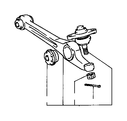 View 4867432090 CUSHION,  STRUT BAR Full-Sized Product Image