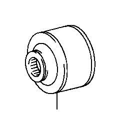 View 4133060010 COUPLING ASSEMBLY,  CENTER DIFFERENTIAL CONTROL Full-Sized Product Image
