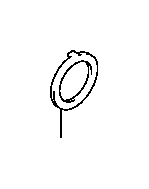 View 3561632010 WASHER,  CLUTCH DRUM THRUST (FOR STATOR SHAFT) Full-Sized Product Image