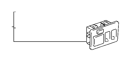 View 8487033020 SWITCH ASSEMBLY,  OUTER MIRROR Full-Sized Product Image