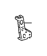 View 5214260060 STAY,  FRONT BUMPER,  LEFT Full-Sized Product Image