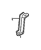 View Engine Mount Brace (Right, Rear) Full-Sized Product Image