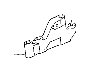 View BRACKET,  ENGINE MOUNTING CONTROL(FOR TRANSVERSE ENGINE) Full-Sized Product Image 1 of 1