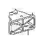 View Engine Mount Bracket (Right, Front) Full-Sized Product Image