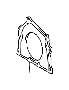 View Engine Crankshaft Seal Retainer (Rear) Full-Sized Product Image