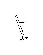 View Engine Intake Valve Full-Sized Product Image
