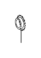 View Engine Timing Crankshaft Sprocket Full-Sized Product Image