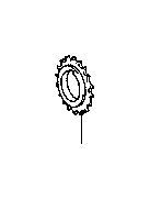 View Engine Timing Crankshaft Sprocket Full-Sized Product Image