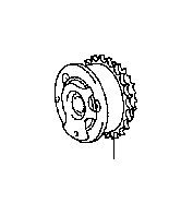 View Engine Timing Camshaft Sprocket Full-Sized Product Image 1 of 3