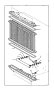 View Automatic Transmission Oil Cooler Bracket Full-Sized Product Image