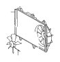 View Engine Cooling Fan Shroud Full-Sized Product Image 1 of 3