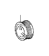 View Accessory Drive Belt Idler Pulley Full-Sized Product Image