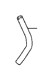 View Engine Coolant Hose Full-Sized Product Image