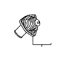 View WATER INLET SUB-ASSEMBLY,  WITH THERMOSTAT Full-Sized Product Image