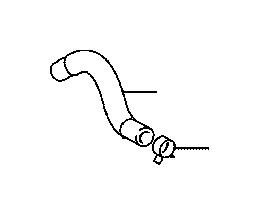 View Engine Coolant Hose Full-Sized Product Image