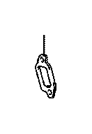 View GASKET,  WATER OUTLET Full-Sized Product Image