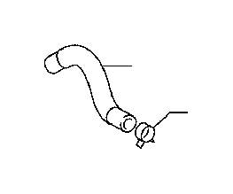 View Engine Coolant Hose Full-Sized Product Image